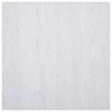 Planchers vidaxl auto-adhésif 5,11 m² PVC blanc
