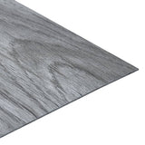 Vidaxl aboard pavimenti autoadesivo 5,11 m² PVC grigio chiaro