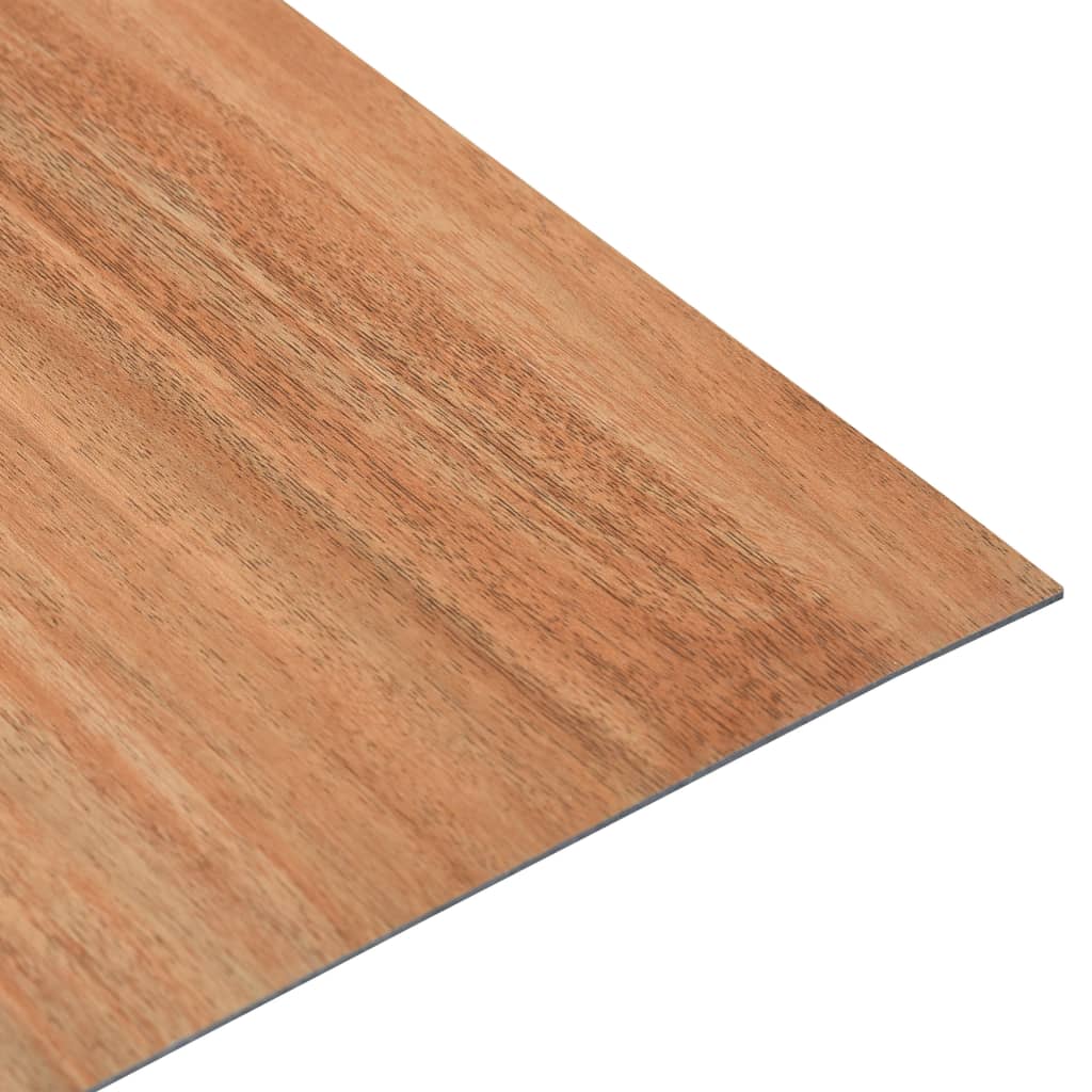 Vidaxl Floorboards auto-adhésif 5,11 m² PVC Naturel