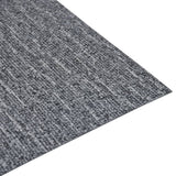 Vidaxl Floorboards auto-adhésif 5,11 m² en PVC Gray