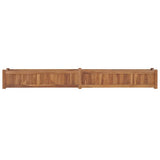 Vidaxl Planter surélevé 200x30x25 cm en bois de teck solide