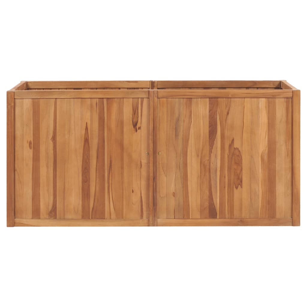 Sadzarka vidaxl podniesiona 150x50x70 cm stały teak