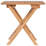 Vidaxl tuintafel inklapbaar 45x45x45 cm massief teakhout