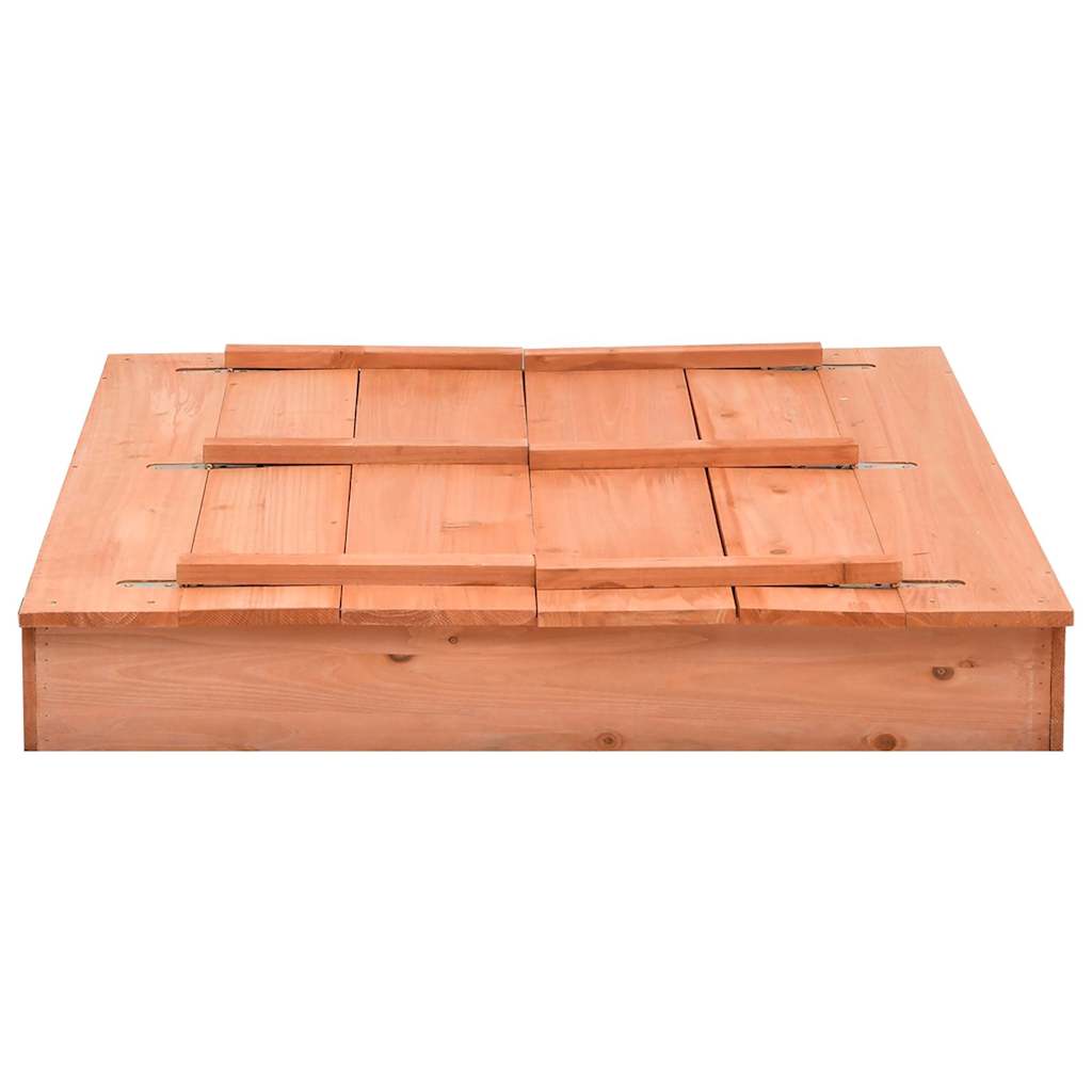 Vidaxl sandbox 95x90x15 cm Vurenhout