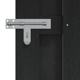Port vidaxl 100x150 cm hkc gris