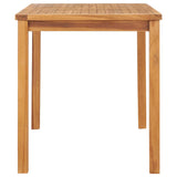 Vidaxl tuintafel 120x70x77 cm massief teakhout