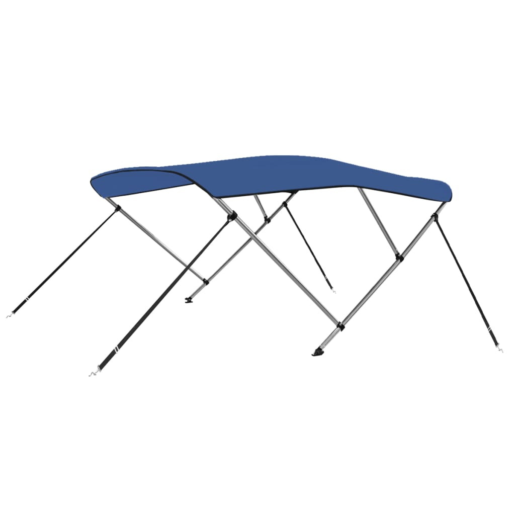 Vidaxl Biminitop 3-bow 183x180x137 cm blu