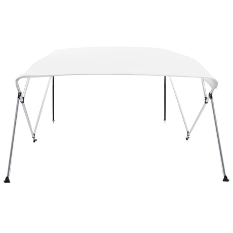Vidaxl Biminitop 4-Boogs 243x196x137 cm blanc