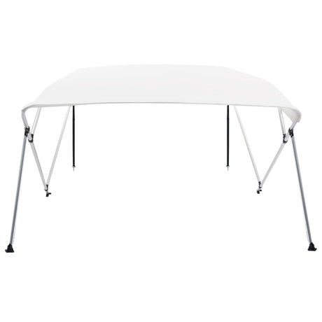 Vidaxl Biminitop 4-Boogs 243x210x137 cm blanc