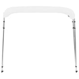 Vidaxl Biminitop 4-boogs 243x210x137 cm bianco