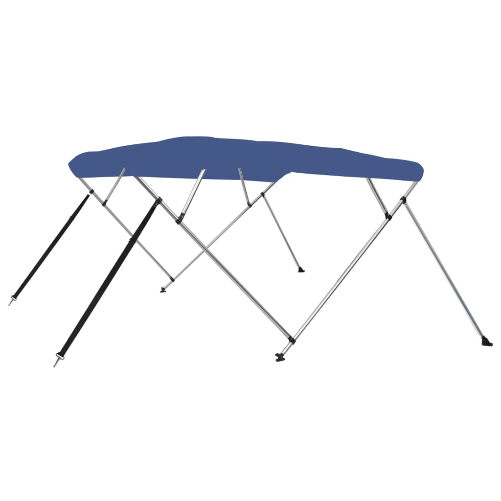 Vidaxl Biminitop 4-Boogs 243x180x137 cm Blau