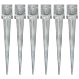 Pinons de sol vidaxl 6 ST 14x14x91 cm