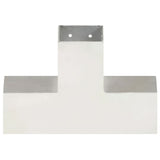 Vidaxx poteau de connexion forme X 81x81 mm métal galvanisé