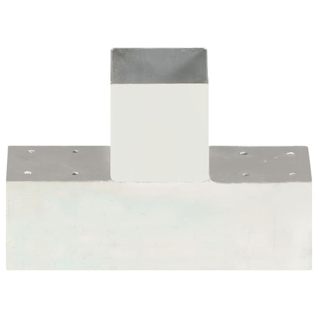 Vidaxl Pile Connexion T-Shape 91x91 mm Métal galvanisé