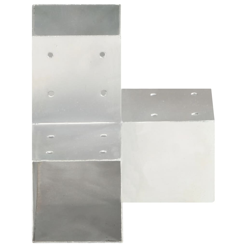 Vidaxl Pale connection Y-shape 91x91 mm galvanized metal