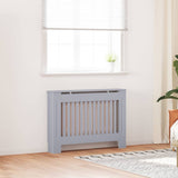 Construction de radiatorom vidaxl 112x19x81,5 cm anthracite MDF