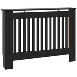 Vidaxl Radiatorom Construction 112x19x81.5 cm MDF nero