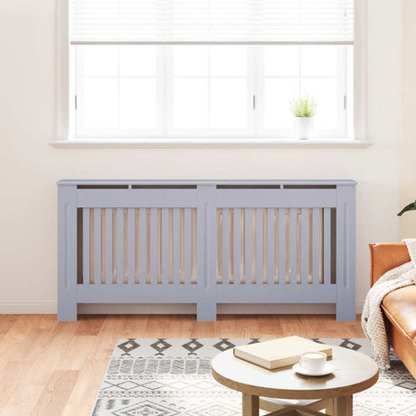 Construction de radiatorom vidaxl 172x19x81,5 cm anthracite MDF