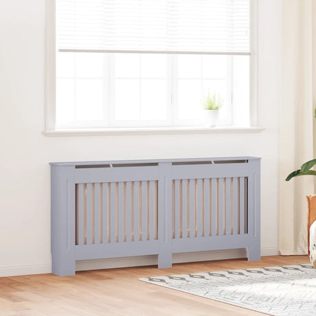 Construction de radiatorom vidaxl 172x19x81,5 cm anthracite MDF