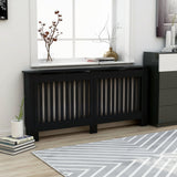 Vidaxl Radiatorom Construction 172x19x81.5 cm MDF Black