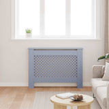 Construction de radiatorom vidaxl 112x19x81,5 cm anthracite MDF