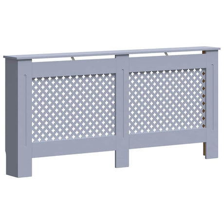 Vidaxx caisson de radiateur 172x19x81,5 cm mdf anthracite