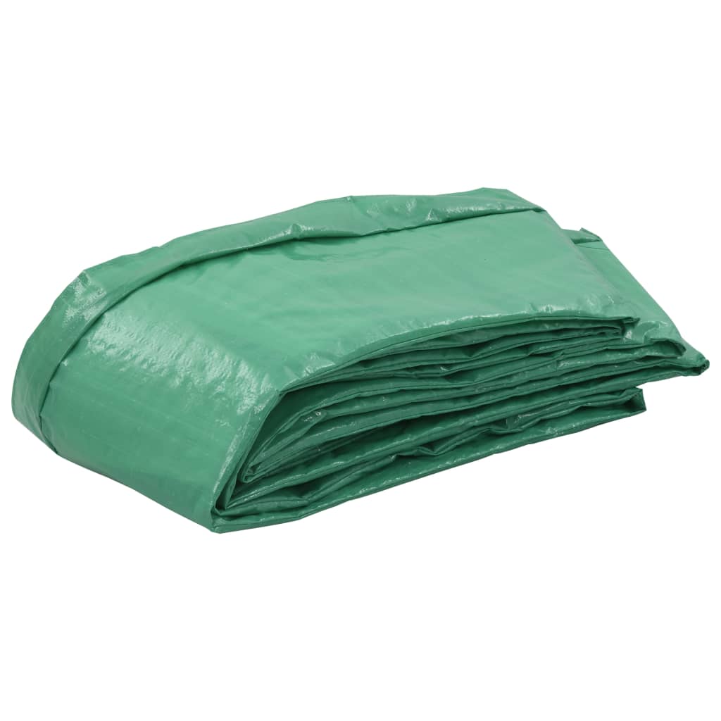 Vidaxx tapis de sécurité pour trampoline rond 4,26 m pe vert