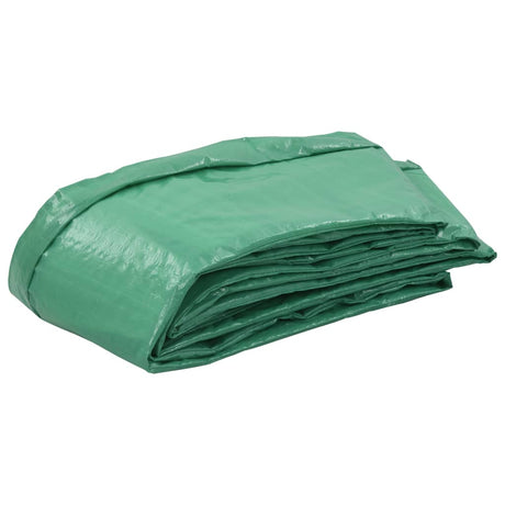 Vidaxx tapis de sécurité pour trampoline rond 4,26 m pe vert