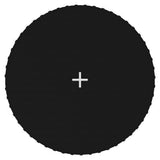 Mat de printemps Vidaxl pour 10 pieds 3,05 m Tabagisme rond noir