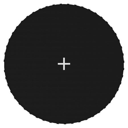 Mat de printemps Vidaxl pour 10 pieds 3,05 m Tabagisme rond noir
