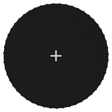 Mat de printemps Vidaxl pour 10 pieds 3,05 m Tabagisme rond noir