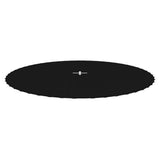 Mat de printemps Vidaxl pour 10 pieds 3,05 m Tabagisme rond noir