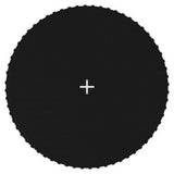 Mat de printemps Vidaxl pour 12 pieds 3,66 m Tabagiste à trampoline ronde noir