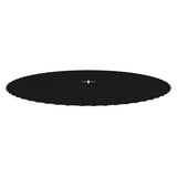 Mat de printemps Vidaxl pour 12 pieds 3,66 m Tabagiste à trampoline ronde noir
