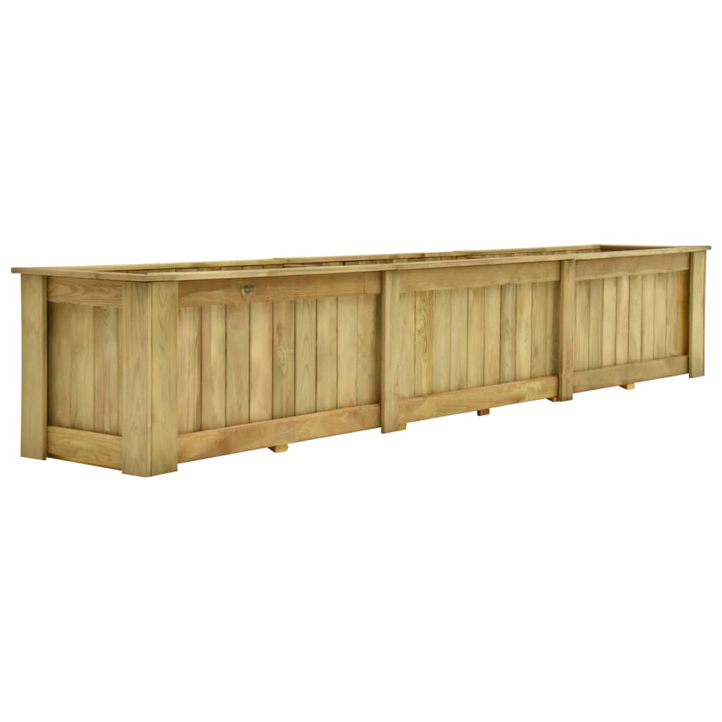 Vidaxl Planter raised 291x50x50 cm impregnated pine wood