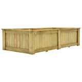 VidaXL Planter raised 196x100x50 cm impregnated pine wood