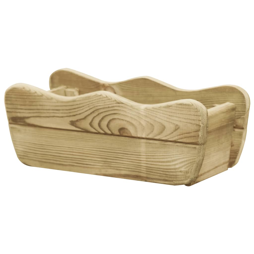 VidaXL Planter raised 50x18x18 cm impregnated pine