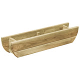 Vidaxl Planter höjde 80x16x16 cm impregnerat tallved