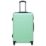 Vidaxl en 3 parties bagages durs ensembles abs menthe colorés