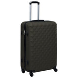 Vidaxl en 3 parties bagages durs ensembles Abshracite