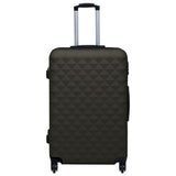 Vidaxl en 3 parties bagages durs ensembles Abshracite