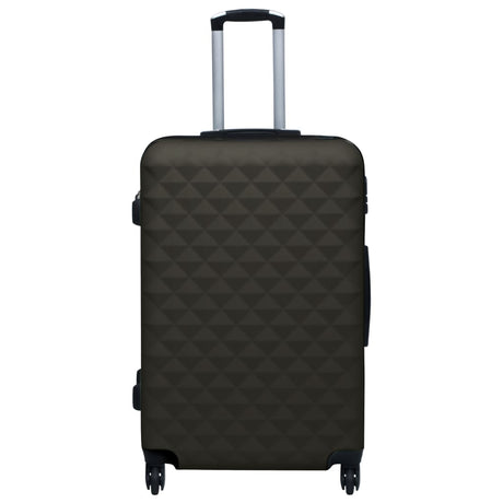 Vidaxl en 3 parties bagages durs ensembles Abshracite