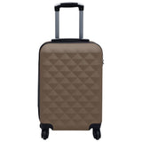Vidaxl Hard Suitcase ABS Brown