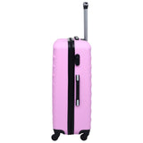 Vidaxl Hard Suitcase Pink