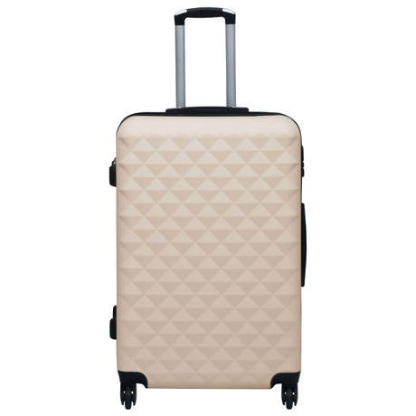 Vidaxl Ensemble de bagages durs en 2 parties ABS Gold colorés