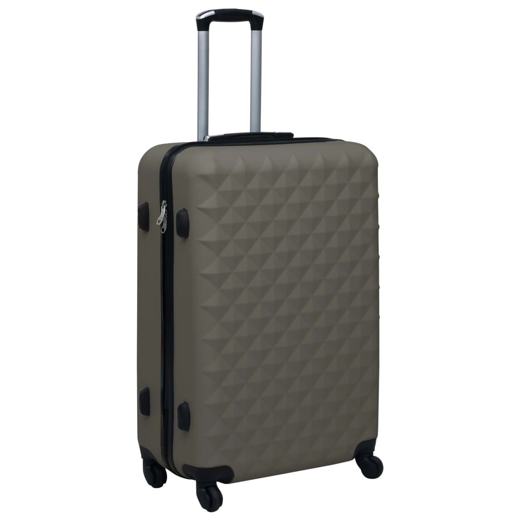 Vidaxl en 2 parties bagages durs set abshracite Anthracite