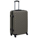 Vidaxl en 2 parties bagages durs set abshracite Anthracite