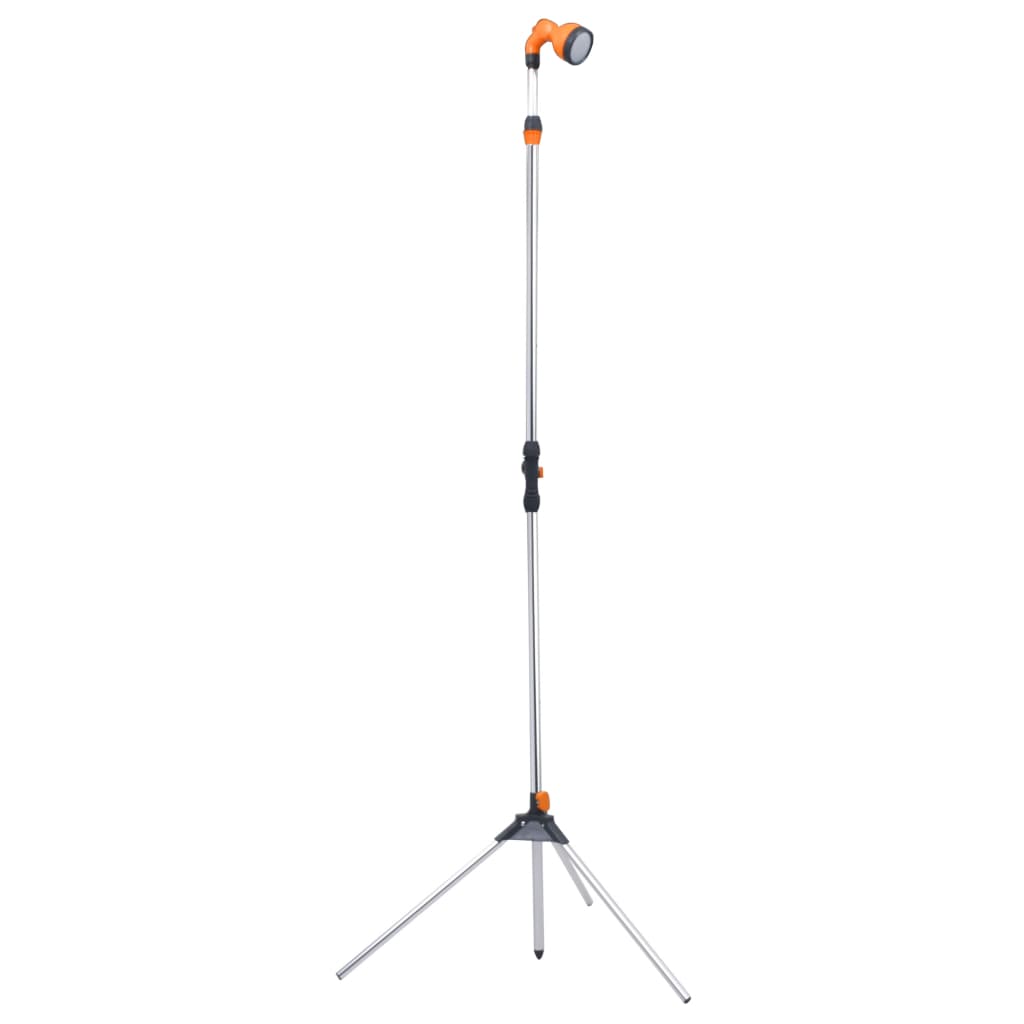 Vidaxl utomhusdusch med stativ 221 cm aluminium