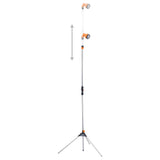 Douche extérieure vidaxl avec un trépied 221 cm en aluminium