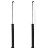 Vidaxl Solaire de douche extérieure 8 L 215 cm noir